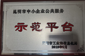 2019年云南省中小企業(yè)公共服務(wù)示范平臺(tái)